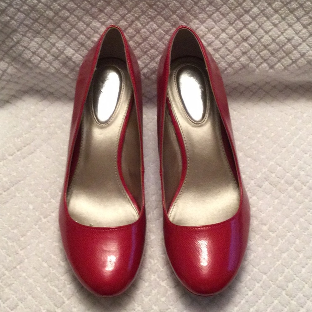 Red High Heel Pumps